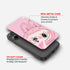 LA BU BU "Selfie Bunny" Pink Phone Case image 1